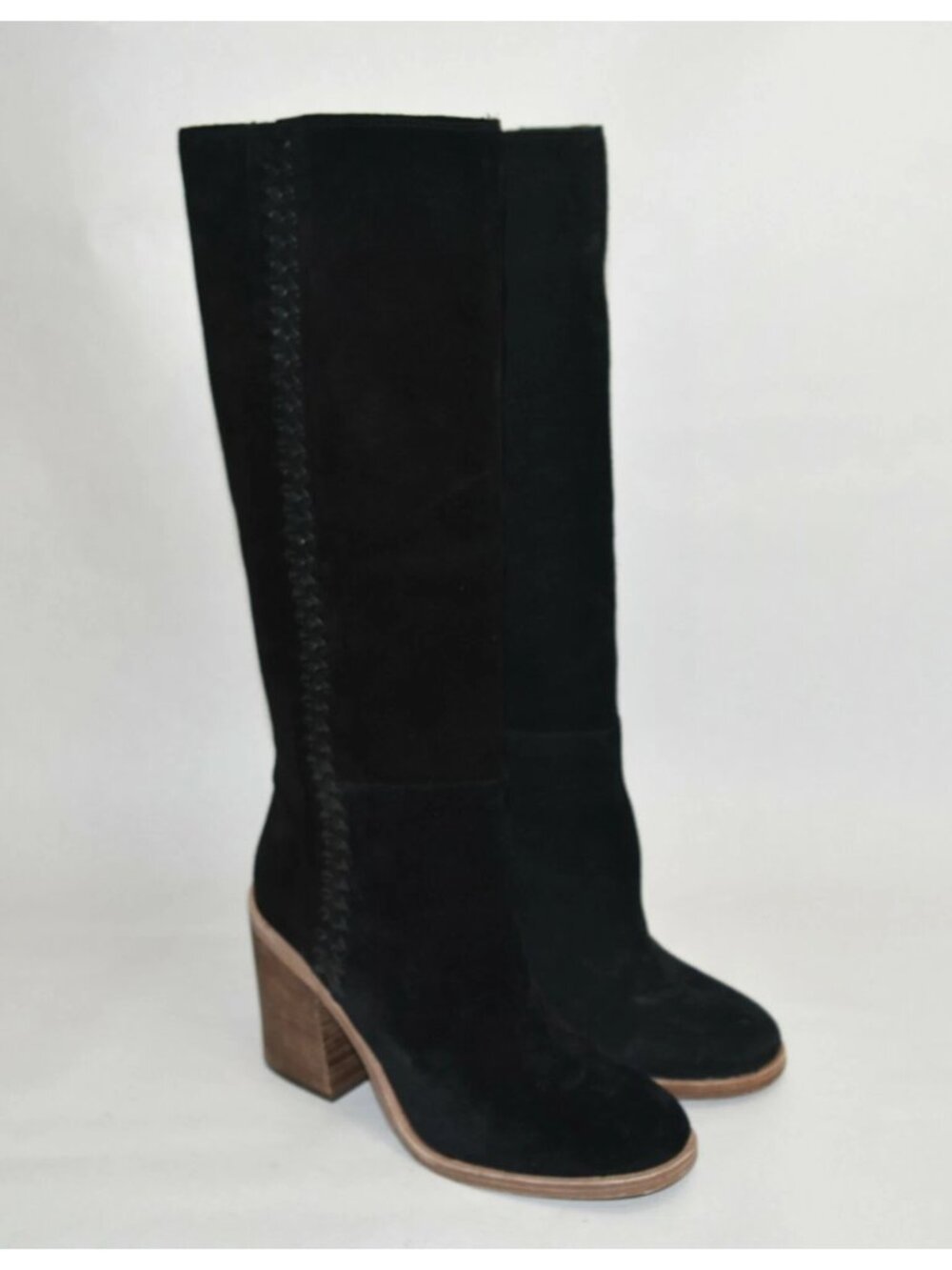 New! Ugg Maeva Suede Boot Black Size 10 MSRP $325 1018941 CO1